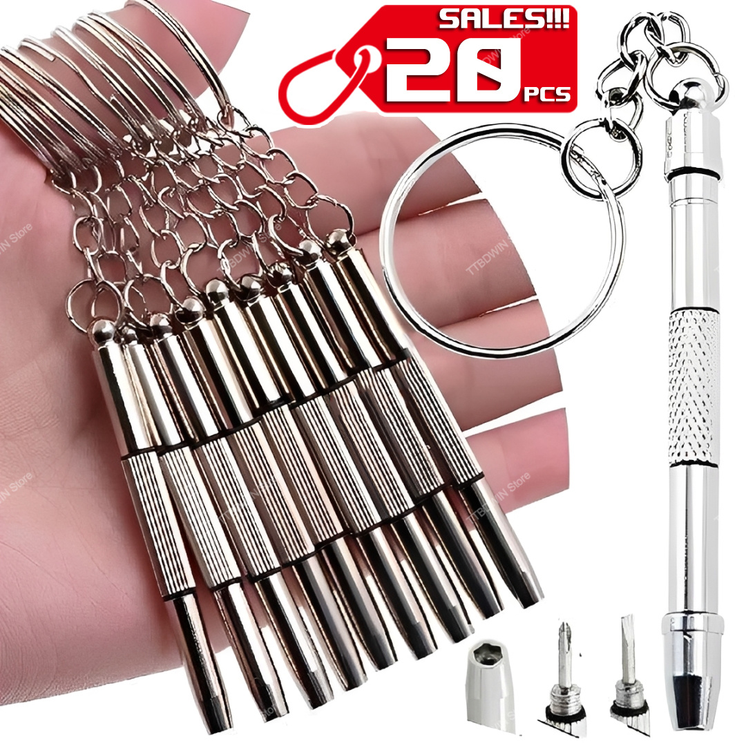 Watchmaker Screwdriver - 1~20Pcs Mini Hand Glasses Screwdrivers 3-in-1