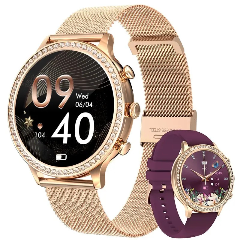 Watches Ladies Smartwatch - Fashion Ladies Smart Watch Voice Call