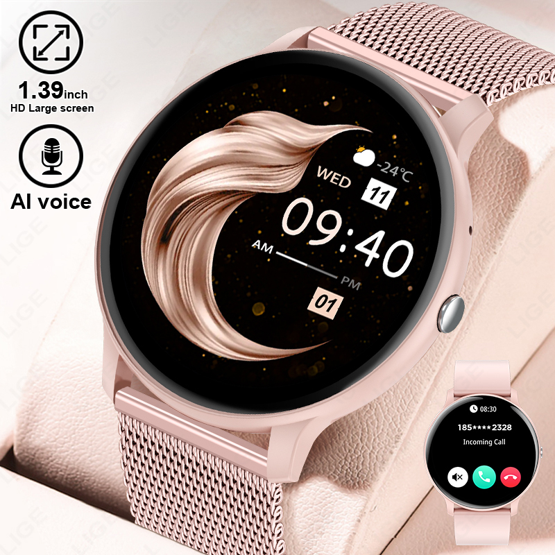Watches Ladies Smartwatch - LIGE Waterproof Women Smart Watch Heart