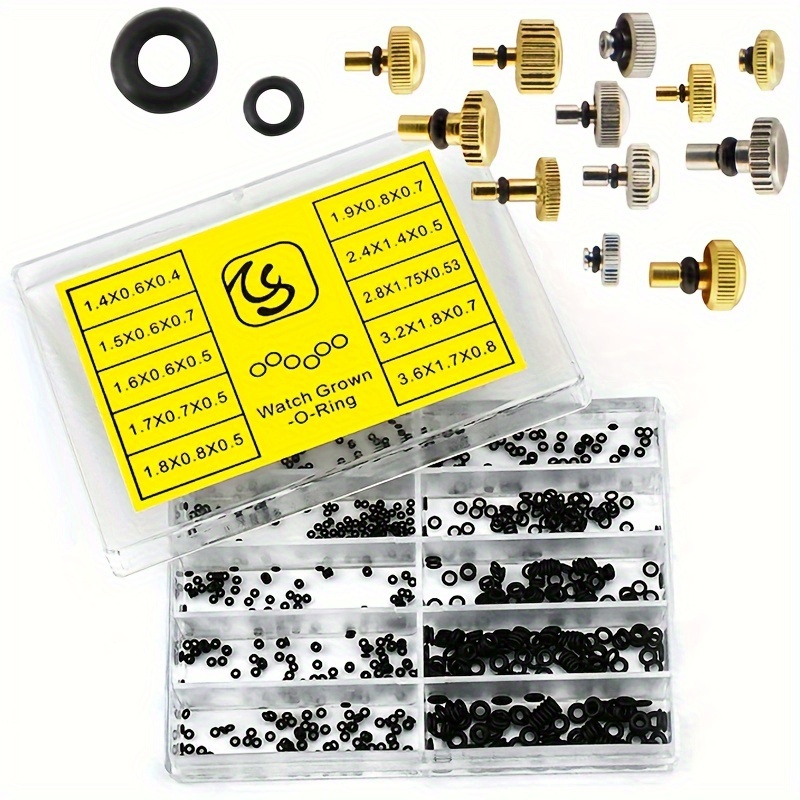 Watch Crown Pusher - New Mini Rubber Washer O-Ring Watch
