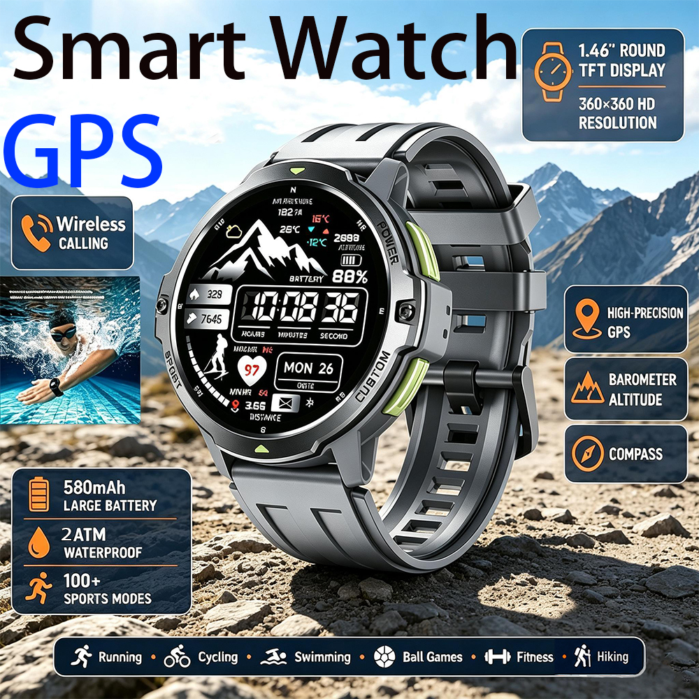 NEW 6-Axis Gyroscope Military  – Smartwatch Timex Watches For Men Bewertung und Preis