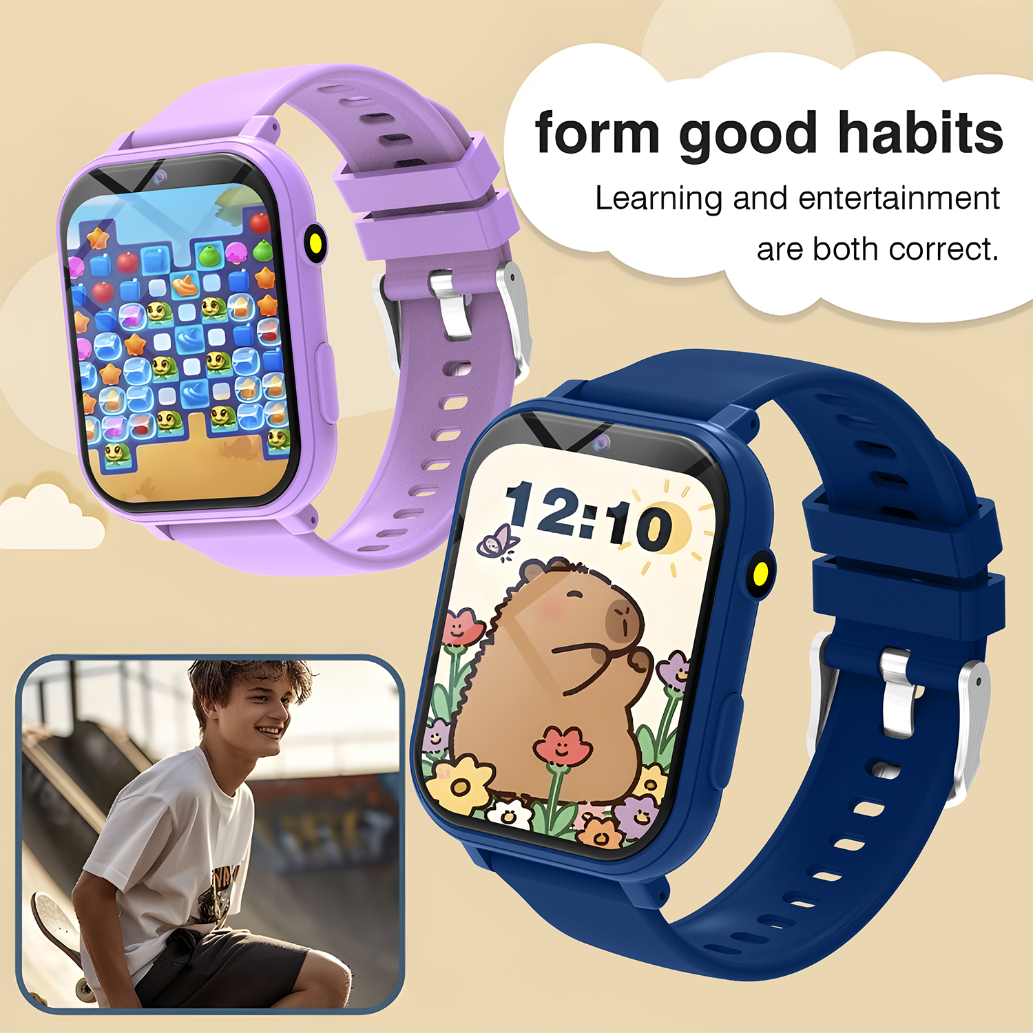Kids Smart Watch Games Camera  – Smartwatch Watches For 12 Year Old Boy Bewertung und Preis