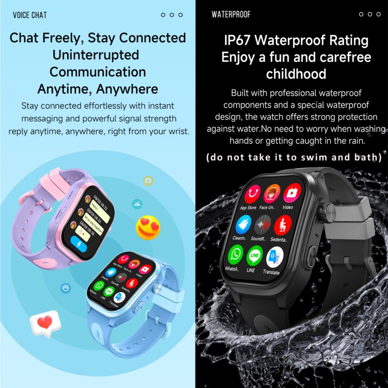Kids Smart Watch 4G GPS WIFI V – Smartwatch Watches For 12 Year Old Boy Bewertung und Preis