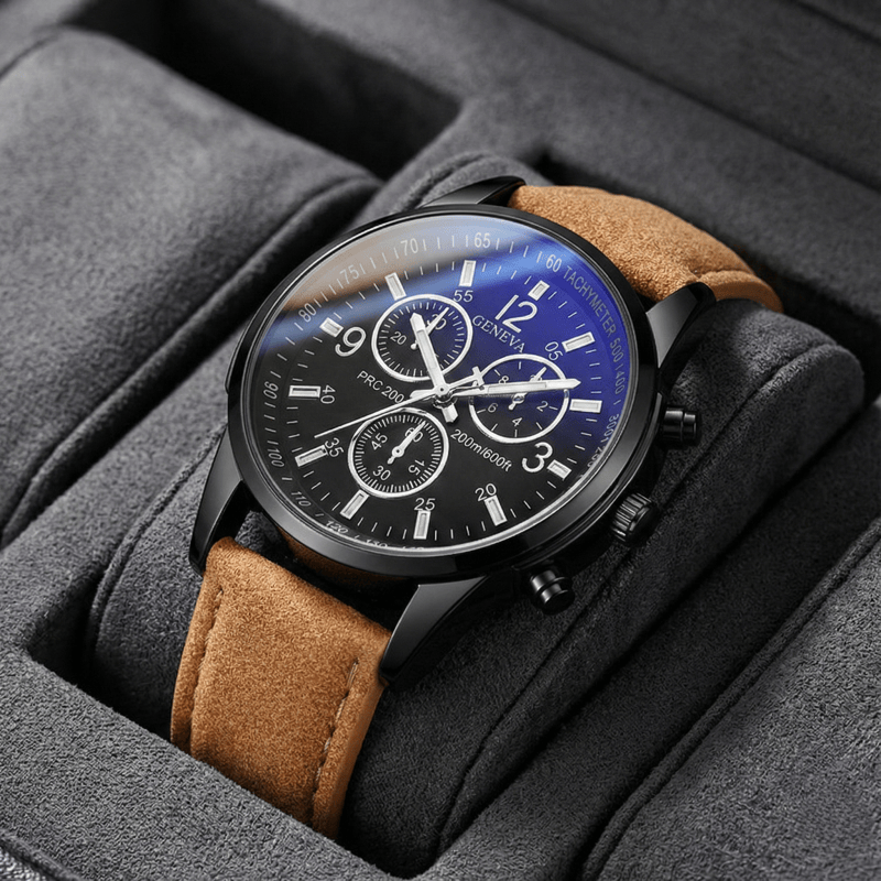 Geneva Men's Chronograph Watch – Smartwatch Watches Best Gift For Men Bewertung und Preis