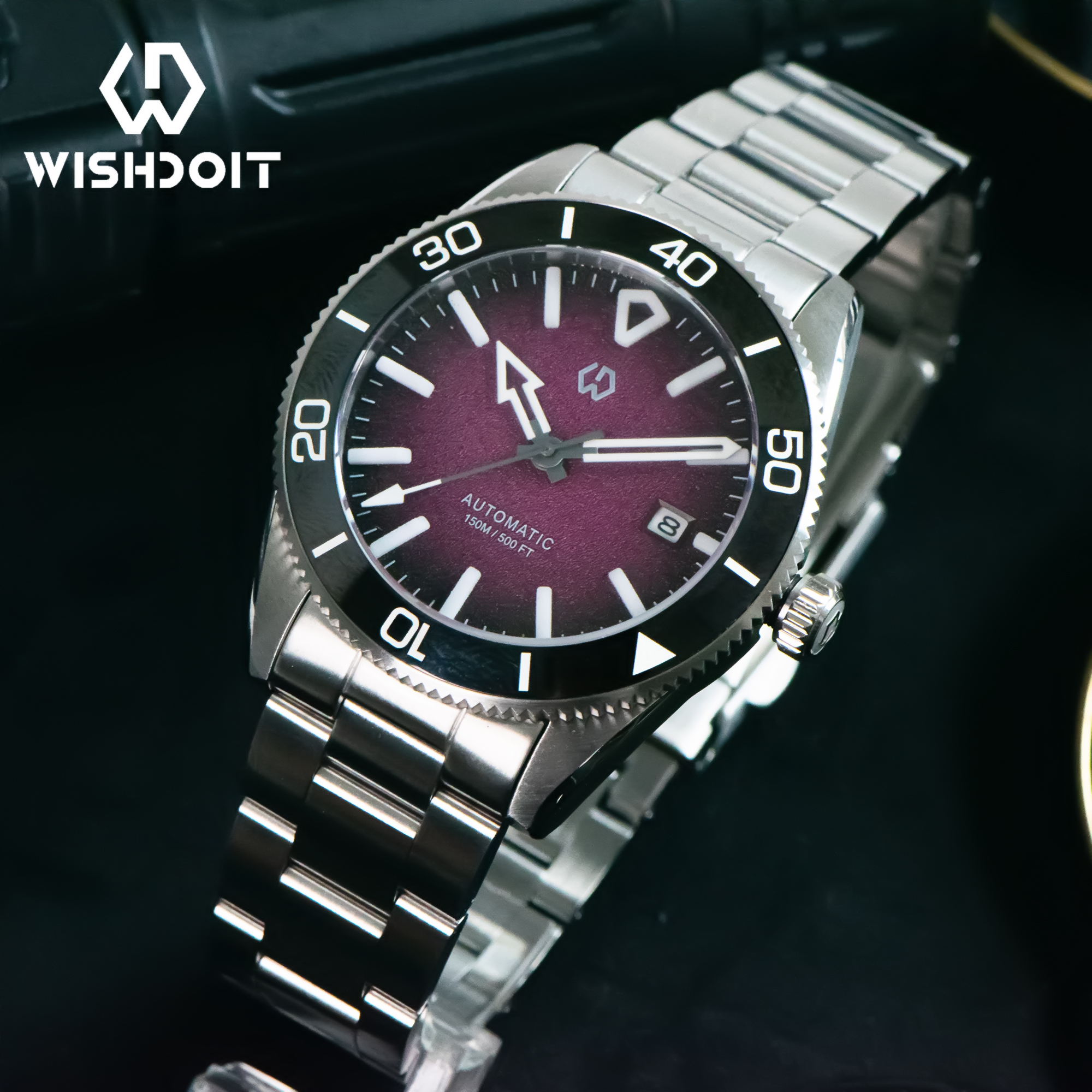 WSD9017 Men's Automatic Watch  – Watch Bezel Insert Bewertung und Preis