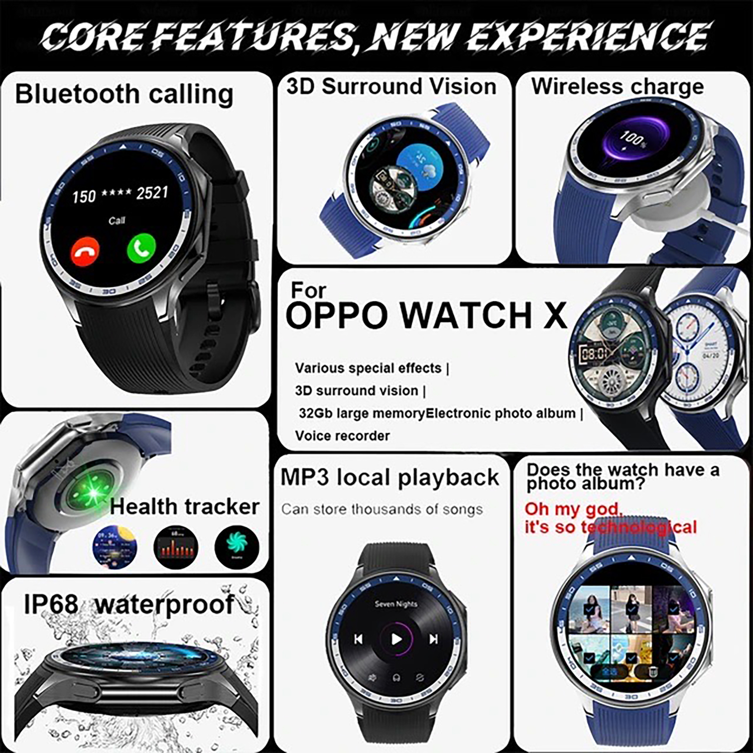 New Smart Watch DT Watch X 32G – Smartwatch Timex Watches For Men Bewertung und Preis