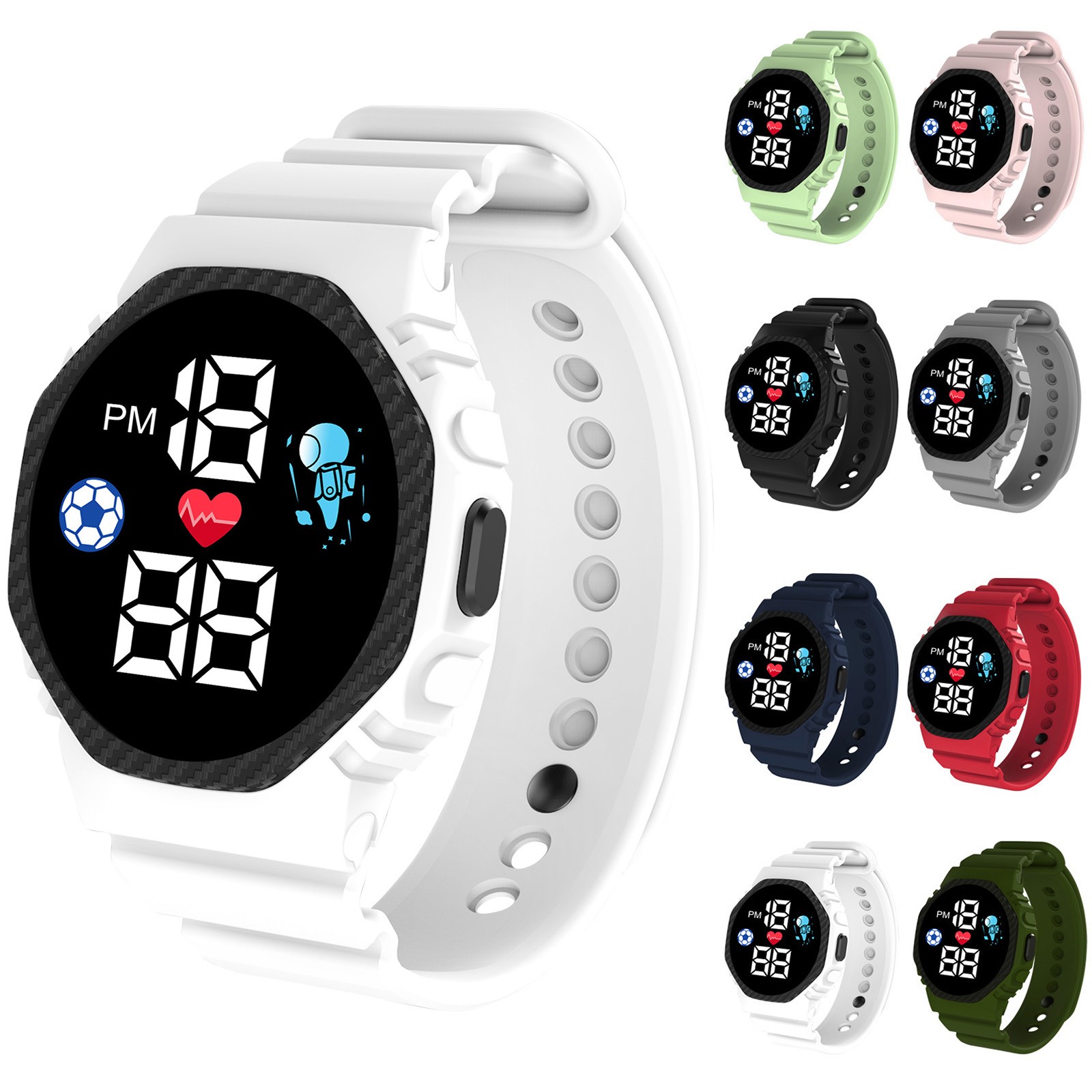 Multi-color Smart Watch For Ki – Smartwatch Digital Watches For Girls Bewertung und Preis
