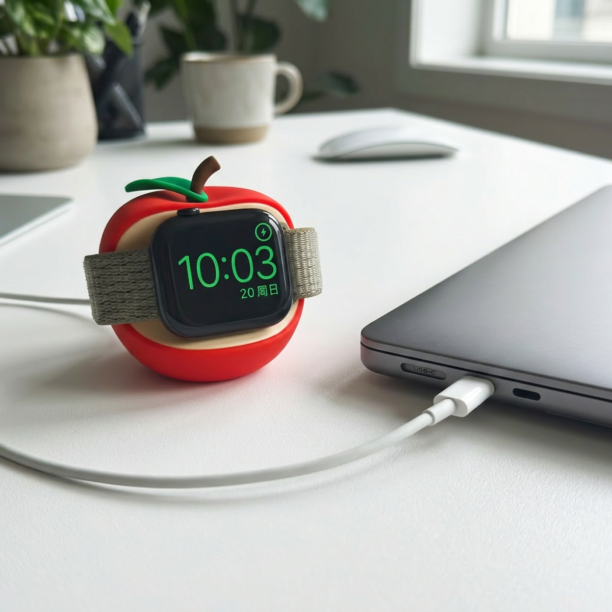 Silicone Watch Charger Stand F – Watch Charging Dock Bewertung und Preis