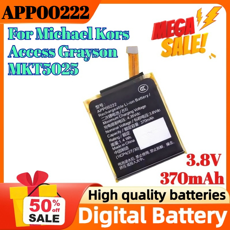 APP00222 3.8V 370mAh Digital B – Smartwatch Watches Michael Kors Bewertung und Preis