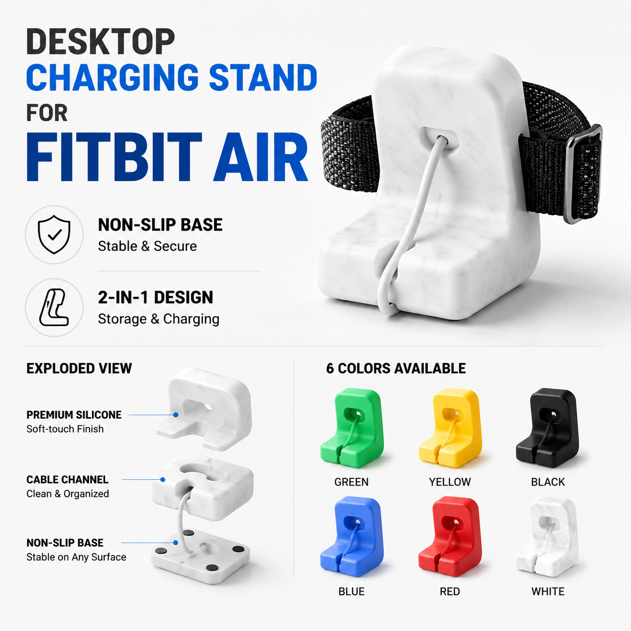 Charging Cradle For Fitbit Air – Watch Charging Dock Bewertung und Preis