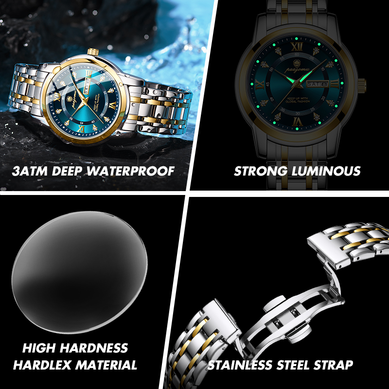 PAAZOMU Watch Men Women Diamon – Watches Ladies Smartwatch Bewertung und Preis