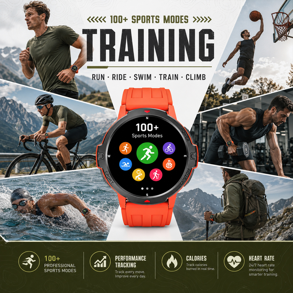 2026 NEW 1.46 Inches Military  – Smartwatch Timex Watches For Men Bewertung und Preis
