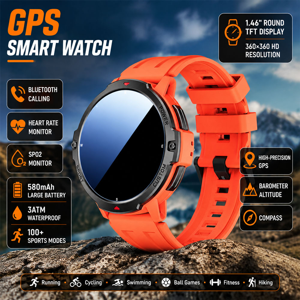 NEW 6-Axis Gyroscope Military  – Smartwatch Timex Watches For Men Bewertung und Preis