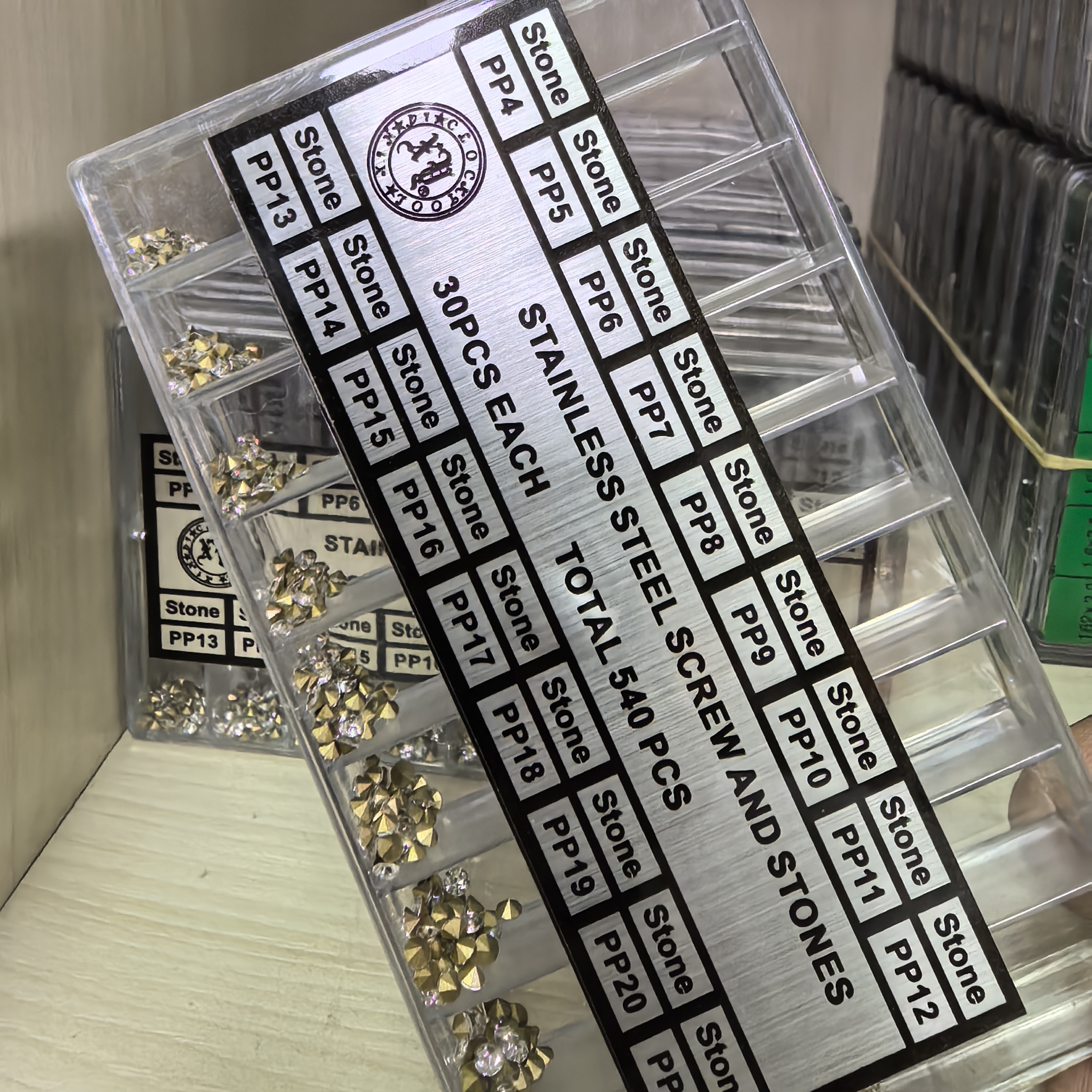 540pcs/Box18 Sizes PP4-PP21 Wa – Watch Crown Pusher Bewertung und Preis