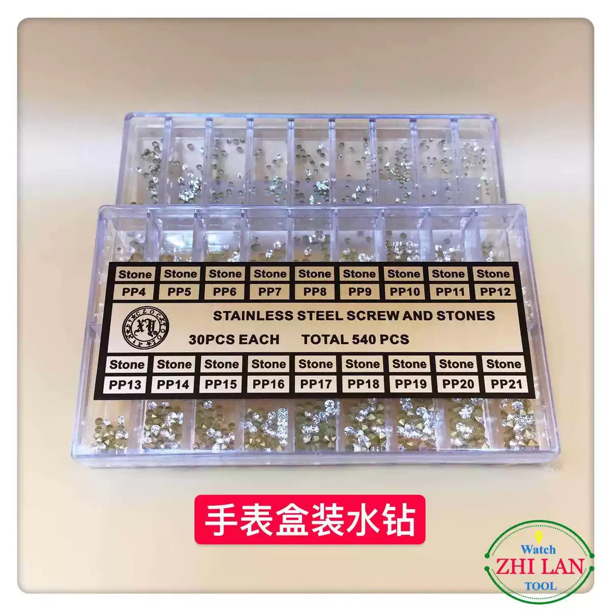 540pcs/Box18 Sizes PP4-PP21 Wa – Watch Crown Pusher Bewertung und Preis