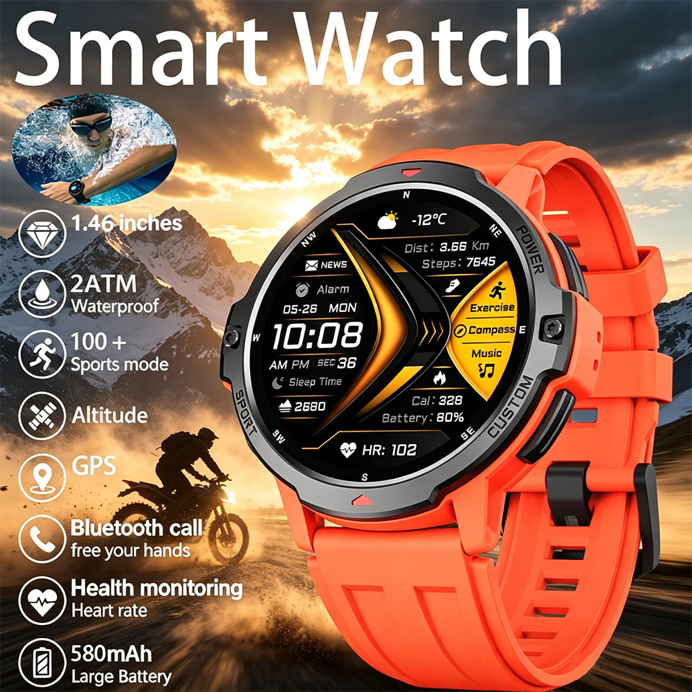 NEW 6-Axis Gyroscope Military  – Smartwatch Timex Watches For Men Bewertung und Preis