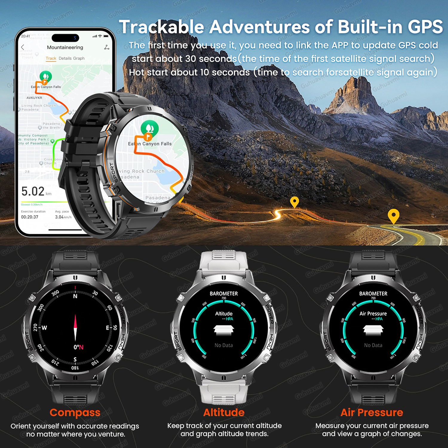 2026 New Men Outdoor GPS Smart – Smartwatch Timex Watches For Men Bewertung und Preis