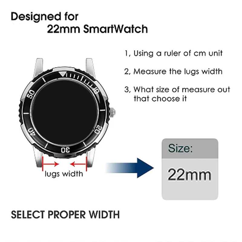 22mm Ocean Strap For OnePlus W – Smartwatch Oneplus Watches Bewertung und Preis