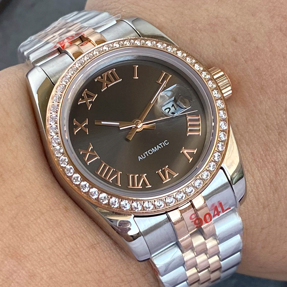Tandorio New 31mm Silver Rose  – Watch Bezel Insert Bewertung und Preis