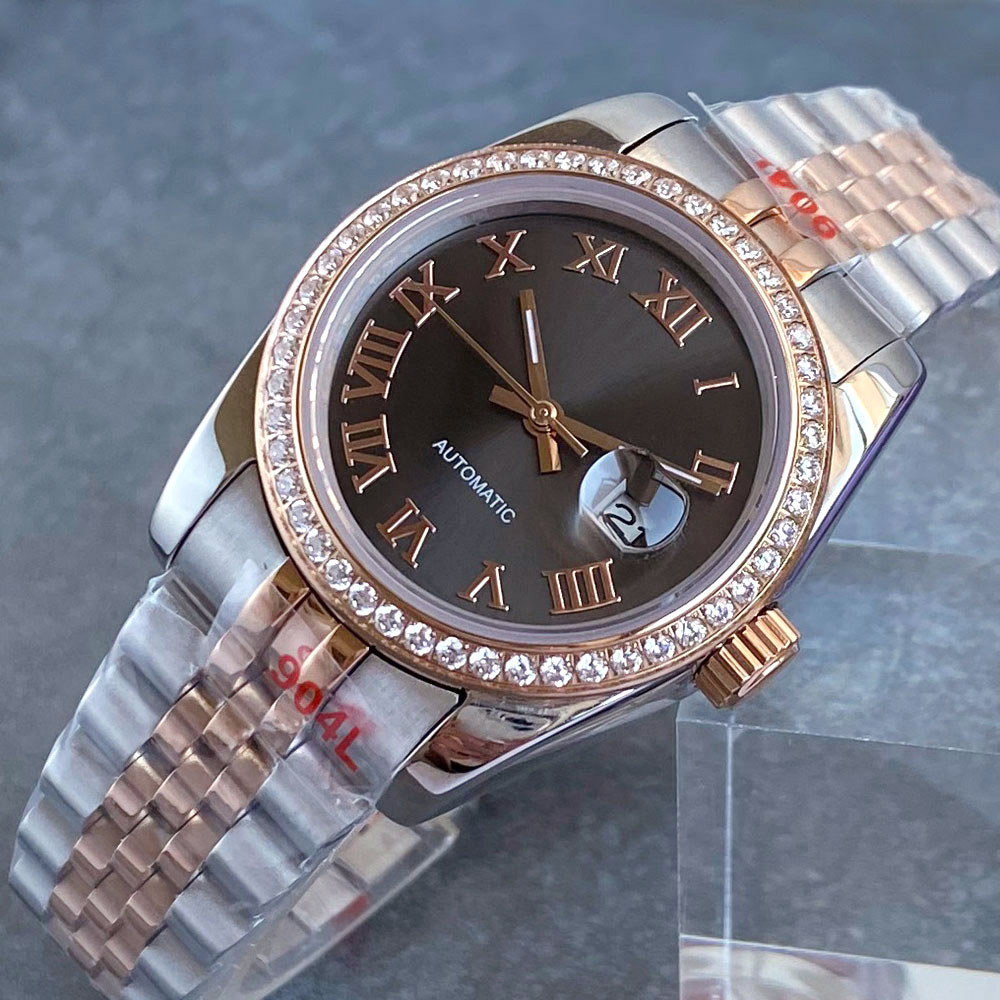 Tandorio New 31mm Silver Rose  – Watch Bezel Insert Bewertung und Preis