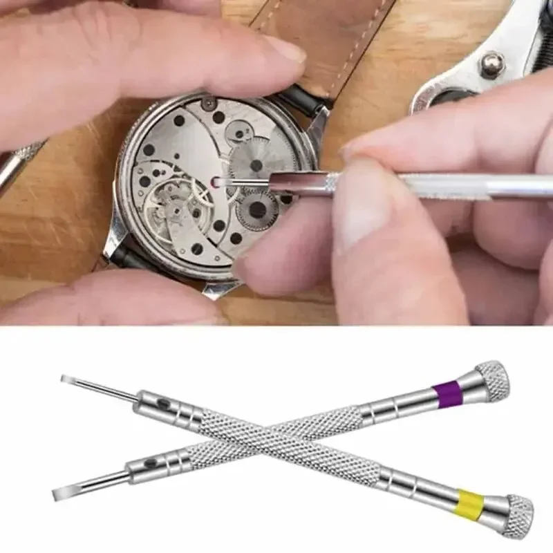 5pcs/set 0.8-1.6mm Steel Screw – Watchmaker Screwdriver Bewertung und Preis