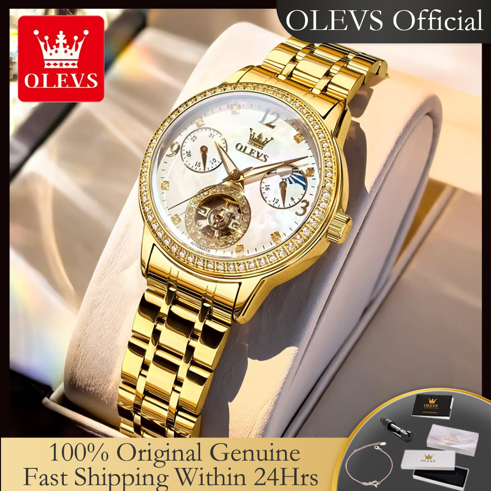 OLEVS 6750 Automatic Woman Wat – Watch Bezel Insert Bewertung und Preis