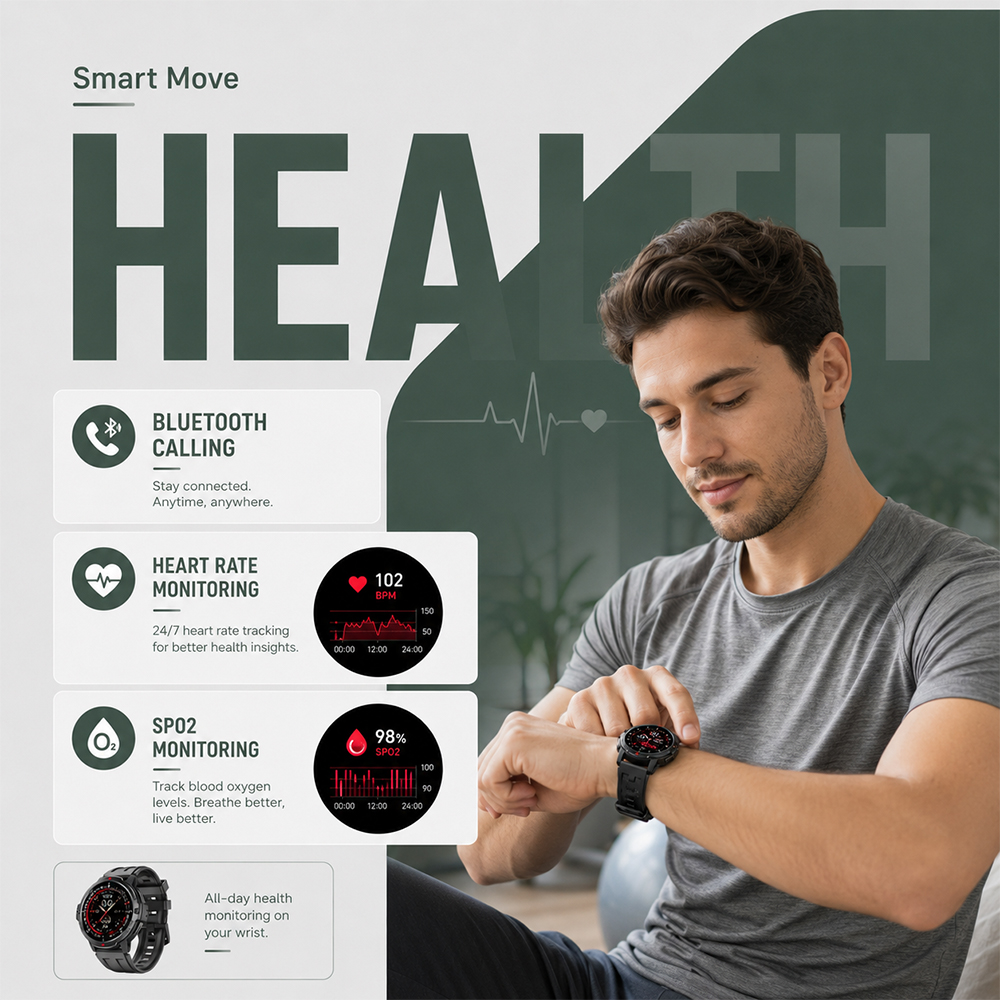 2026 NEW 1.46 Inches Military  – Smartwatch Timex Watches For Men Bewertung und Preis