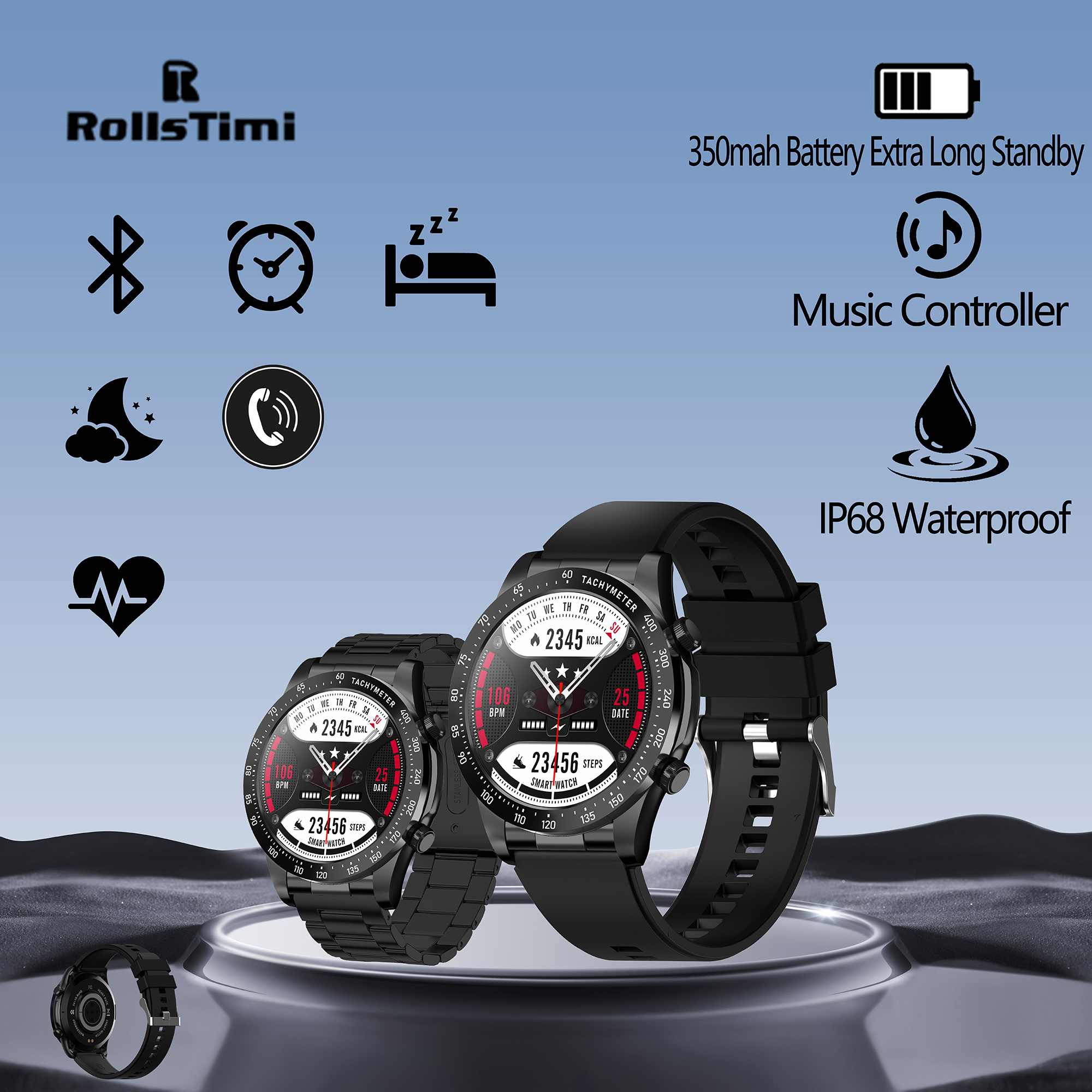 ROLLSTIMI Premium All-Match Me – Smartwatch Premium Watches For Women Bewertung und Preis