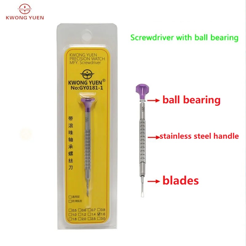 Kwong YUEN Screwdrivers for Wa – Watchmaker Screwdriver Bewertung und Preis