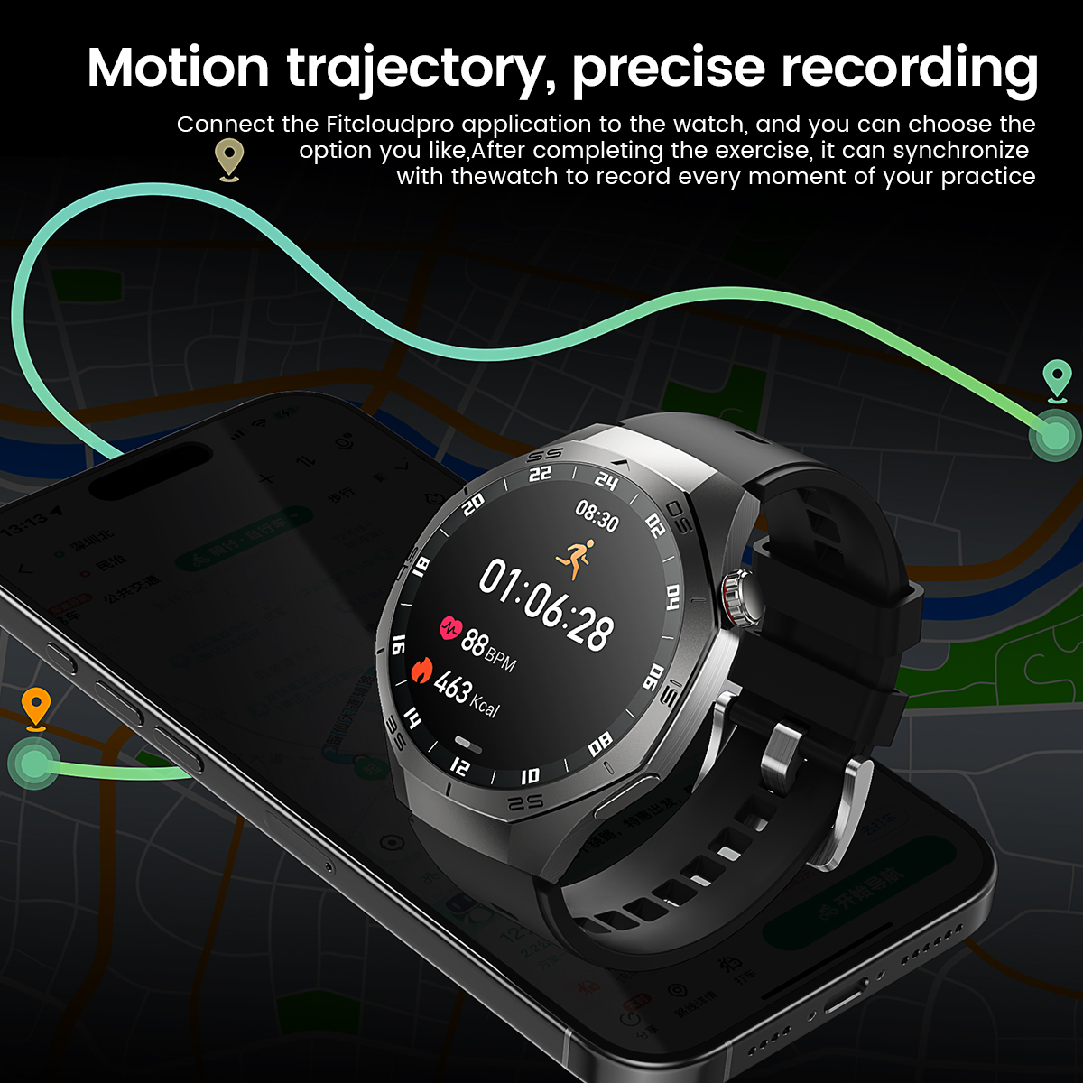 Round GPS Smart Watch Waterpro – Smartwatch Watches Best Gift For Men Bewertung und Preis