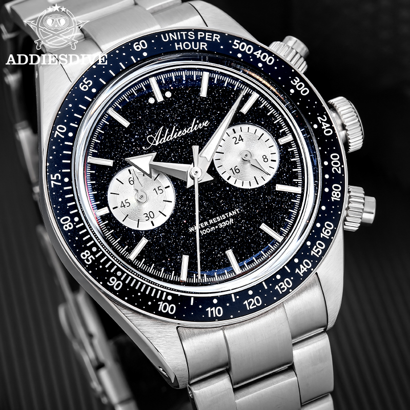 ADDIESDIVE Quartz Watches Men  – Watch Crown Pusher Bewertung und Preis