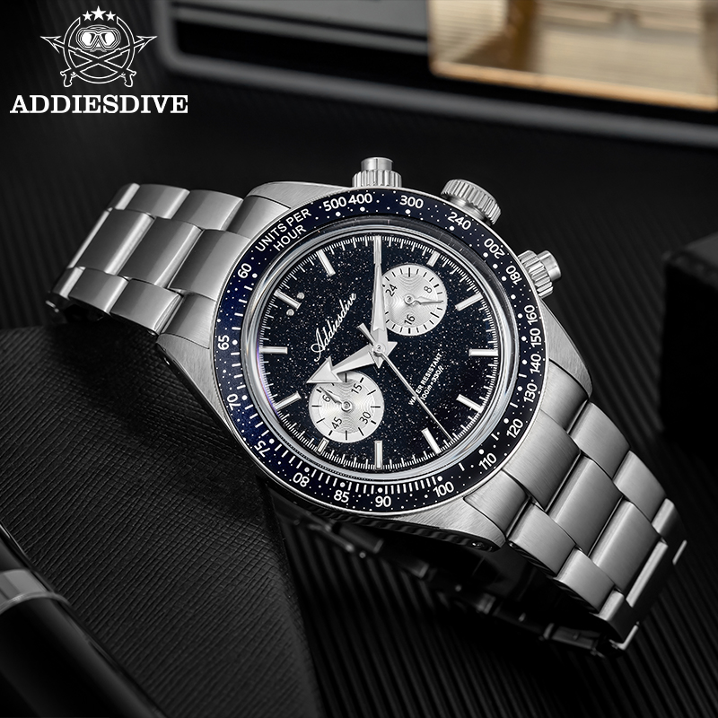 ADDIESDIVE Quartz Watches Men  – Watch Crown Pusher Bewertung und Preis