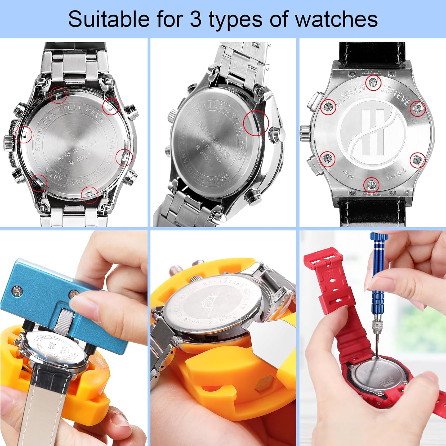 32 pcs Watch Battery Replaceme – Watchmaker Screwdriver Bewertung und Preis