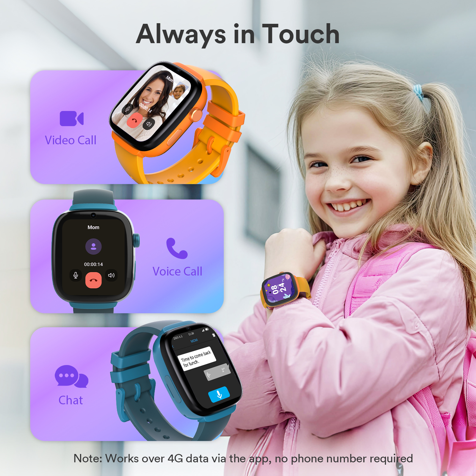 4G Kids Smartwatch with SIM GP – Smartwatch Watches Birthday Gift For Boys Bewertung und Preis