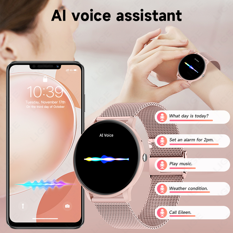 LIGE Waterproof Women Smart Wa – Watches Ladies Smartwatch Bewertung und Preis