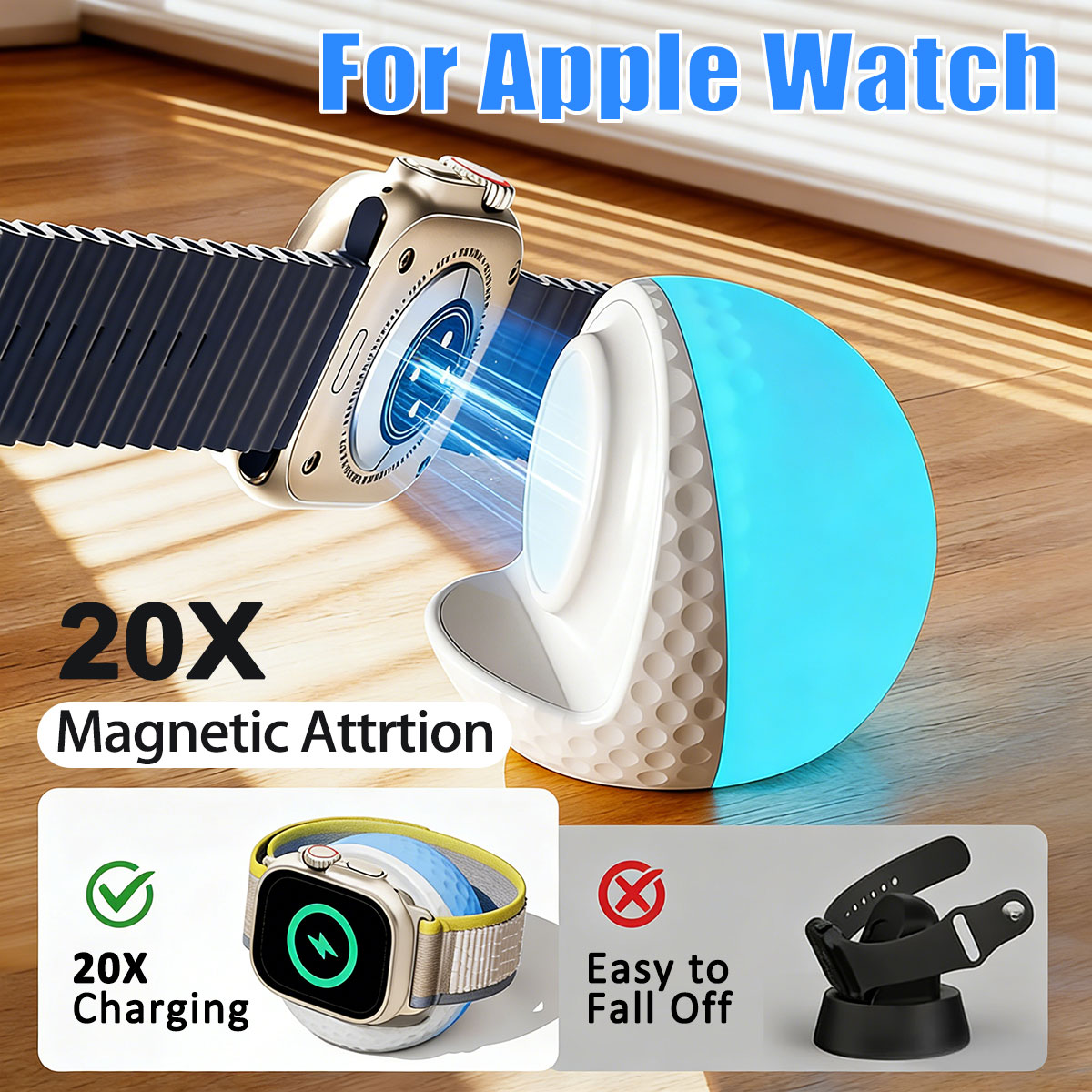Portable RGB Lighting Wireless – Watch Charging Dock Bewertung und Preis