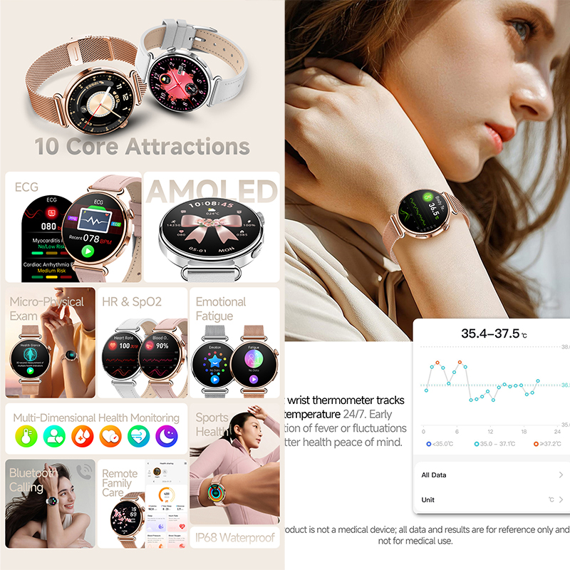 Daily Activity Tracker IP68 Wa – Watches Ladies Smartwatch Bewertung und Preis