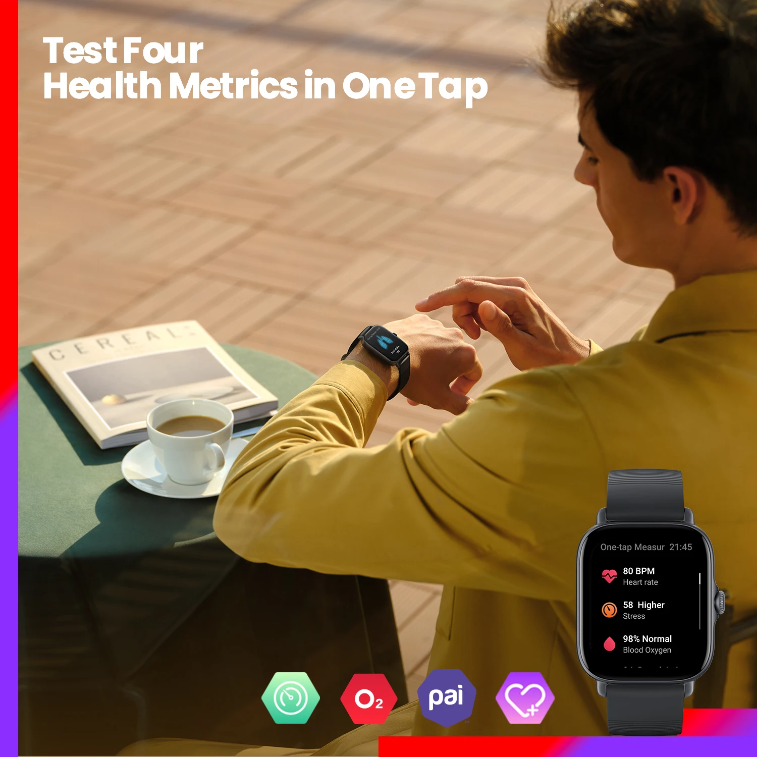 Amazfit GTS 3 Smartwatch  5ATM – Smartwatch Timex Watches For Men Bewertung und Preis