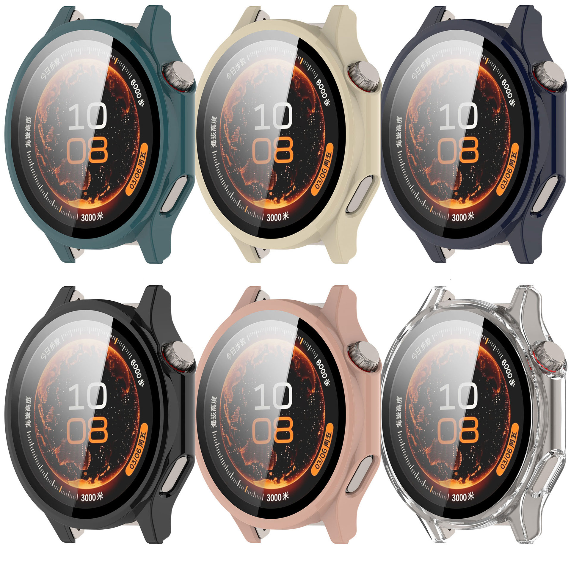 Glass+Case For OnePlus Watch4  – Smartwatch Oneplus Watches Bewertung und Preis