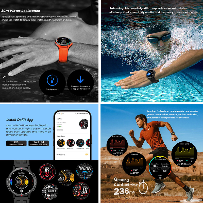 NEW Military GPS Smartwatch 3A – Smartwatch Timex Watches For Men Bewertung und Preis