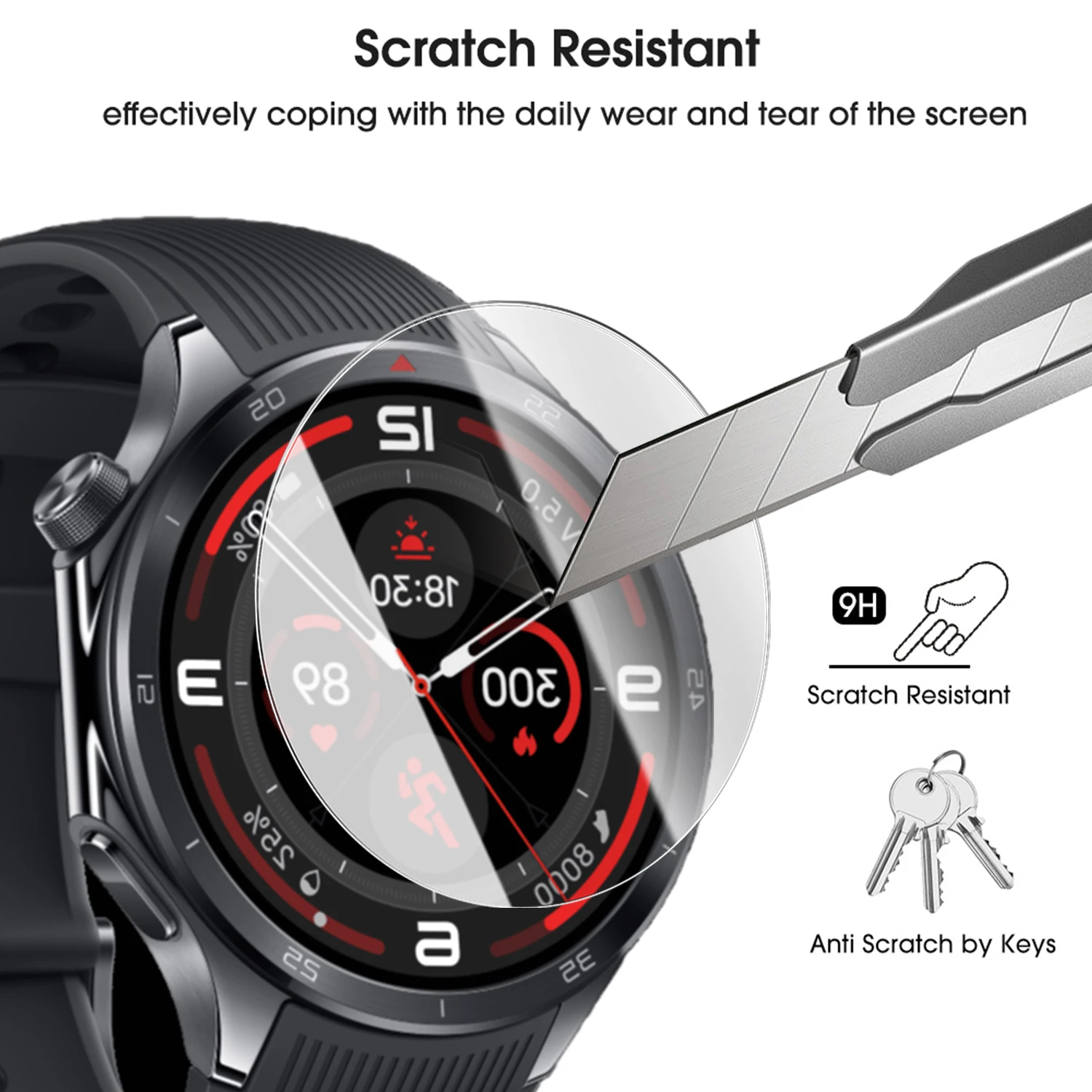 9H Easy Installation Tempered  – Smartwatch Oneplus Watches Bewertung und Preis