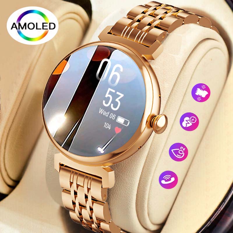 1.04 inch AMOLED Screen Fashio – Watches Ladies Smartwatch Bewertung und Preis