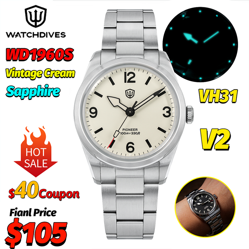 Watchdives WD1960S V2 Vintage  – Watches Ladies Smartwatch Bewertung und Preis